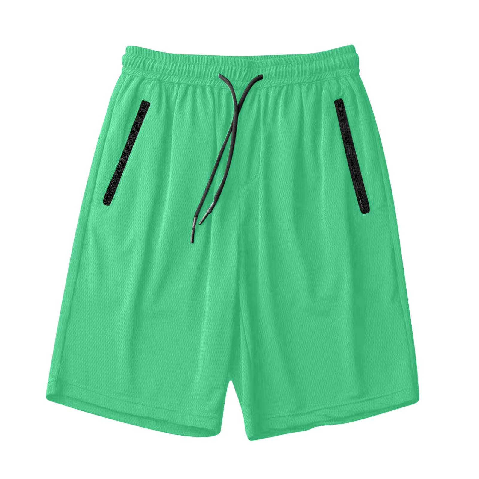 Mint Green Knee Length Training Shorts